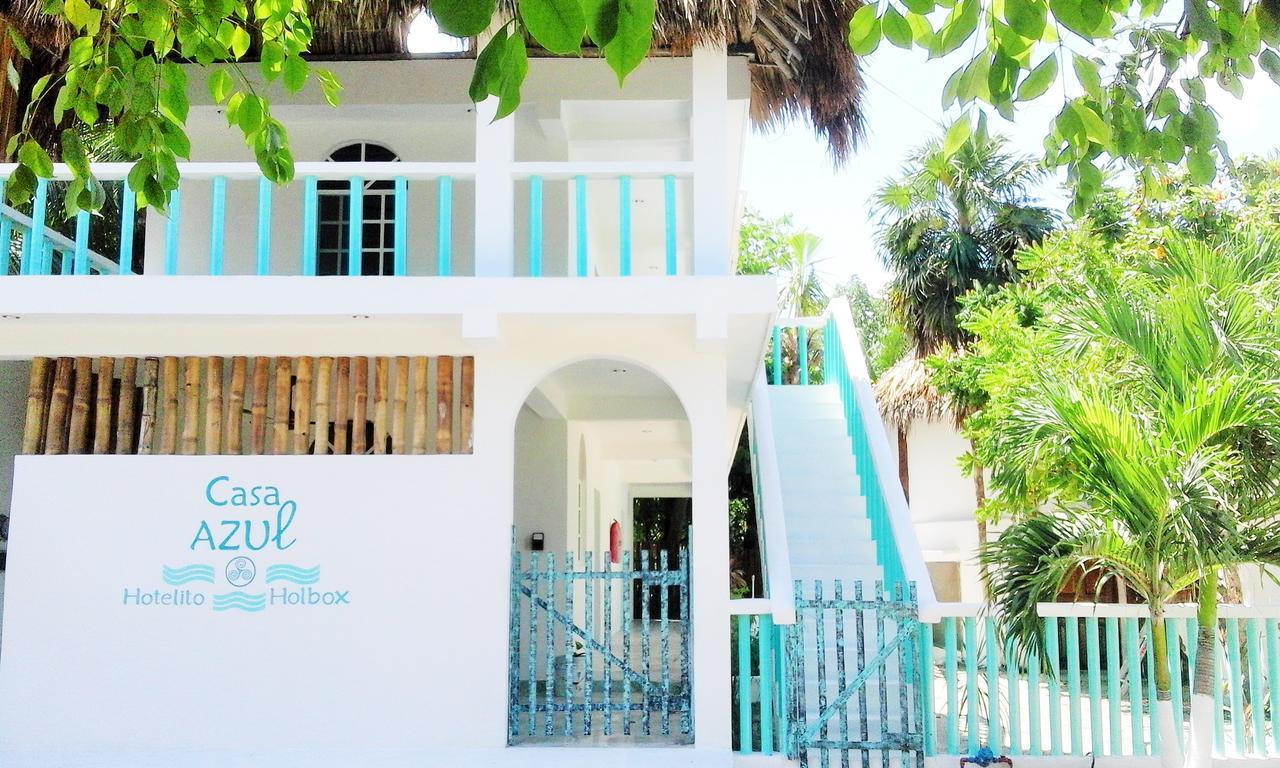 Isla Holbox Casa Azul酒店 外观 照片
