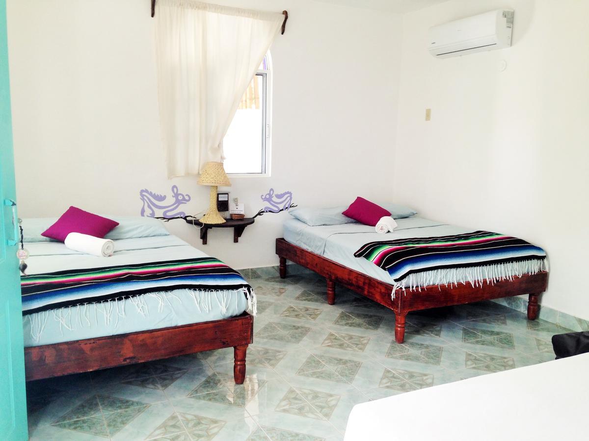 Isla Holbox Casa Azul酒店 外观 照片