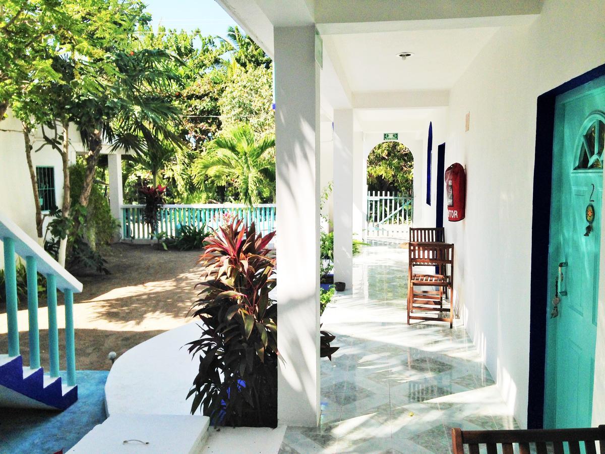 Isla Holbox Casa Azul酒店 外观 照片