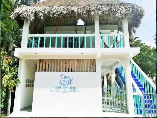 Isla Holbox Casa Azul酒店 外观 照片